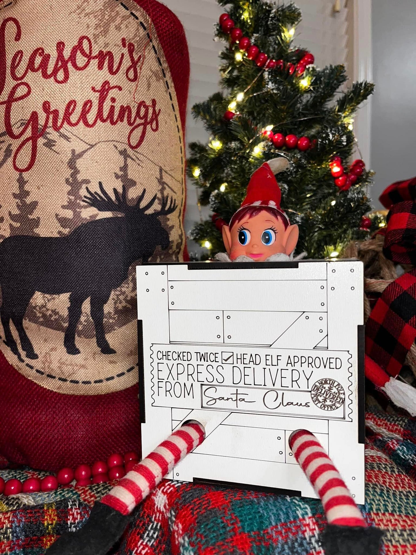 Christmas Elf Arrival Box
