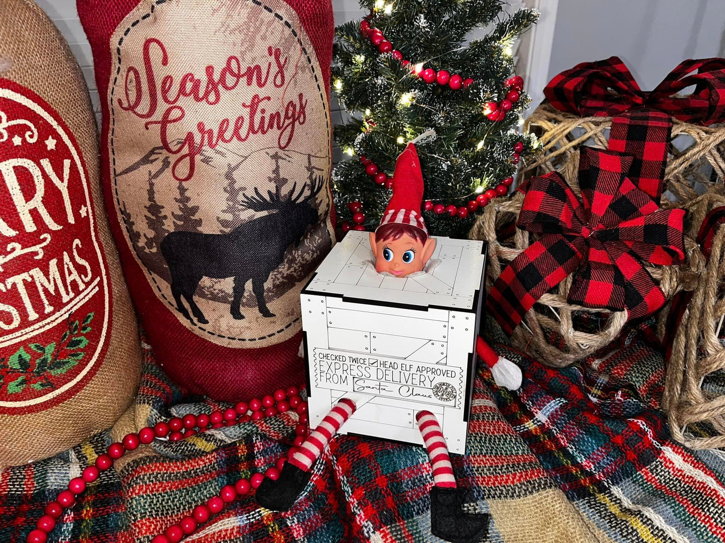 Christmas Elf Arrival Box