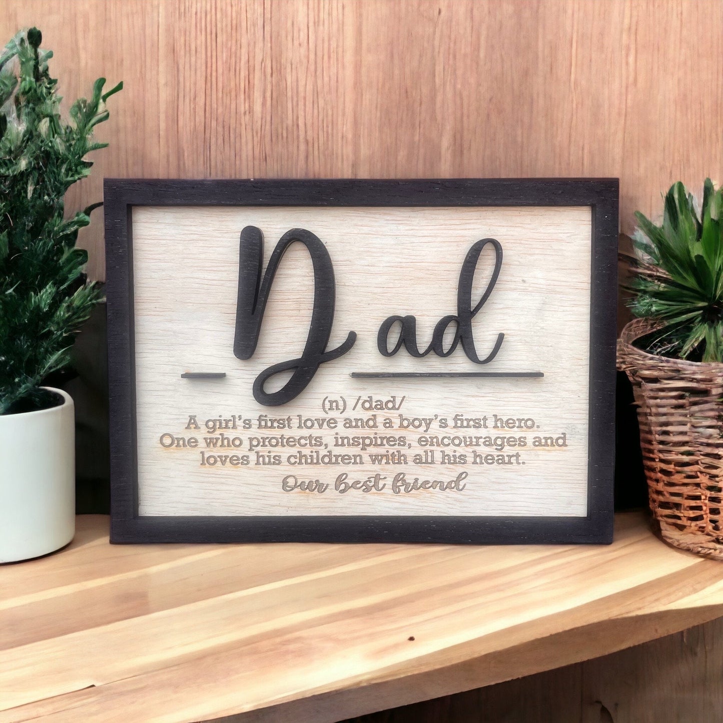Dad Noun Digital Design Glowforge Ready