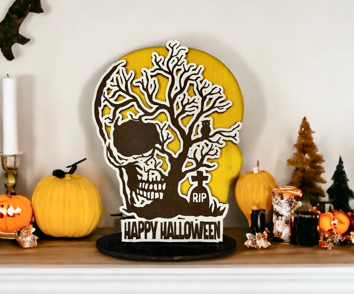 Halloween Decor Sign