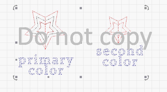 Half star Earring Digital Design-laser cutter, glowforge, xtool