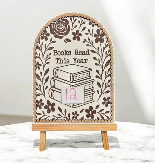 📚✨ Books Read Tracker Sign ✨📚