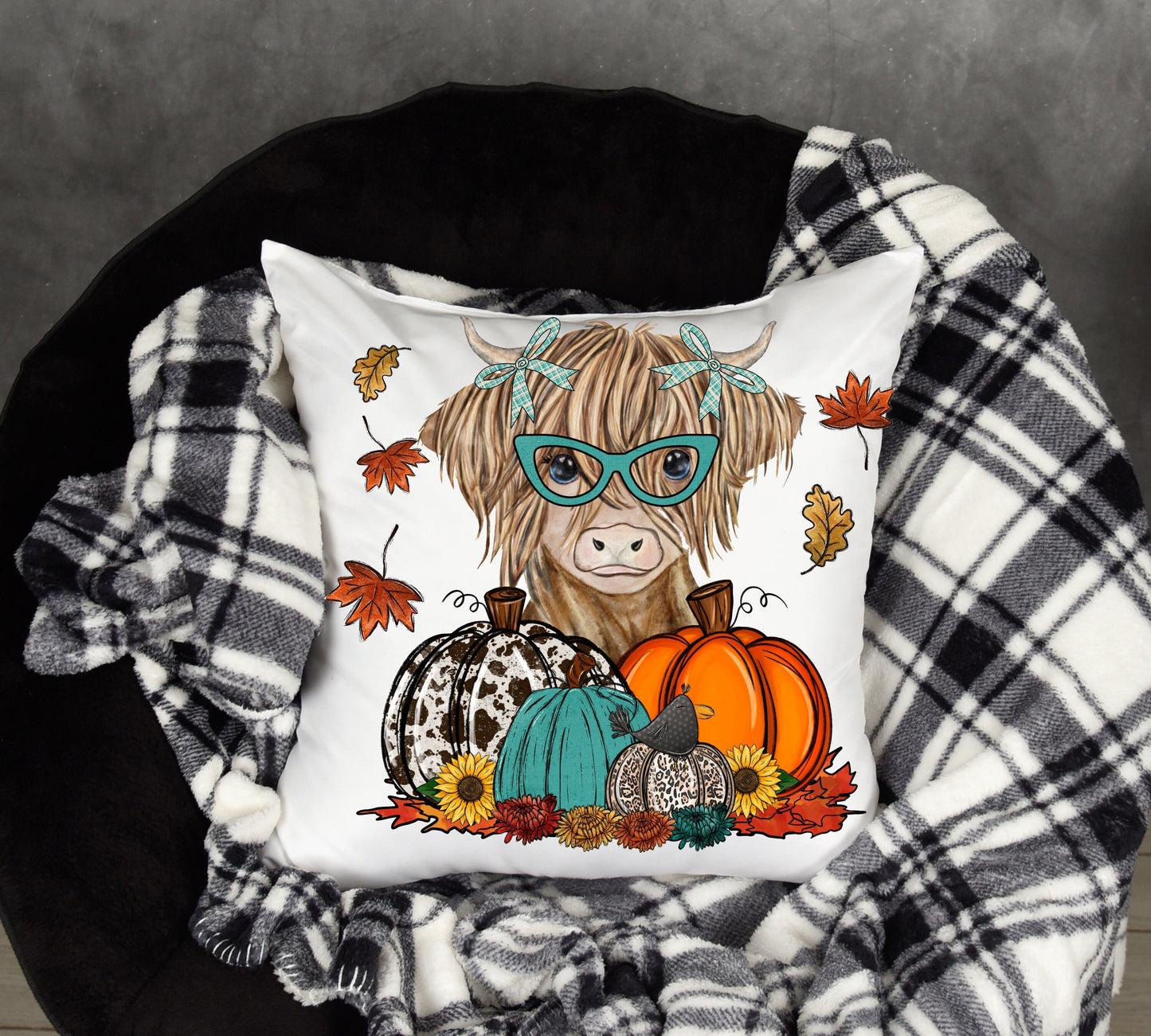 Highland Cow Sublimation Transfer~ Ready To Press