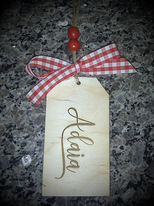 Personalized Stocking Tags