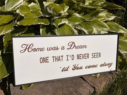 Laser Cut Home Decor Sign-Family