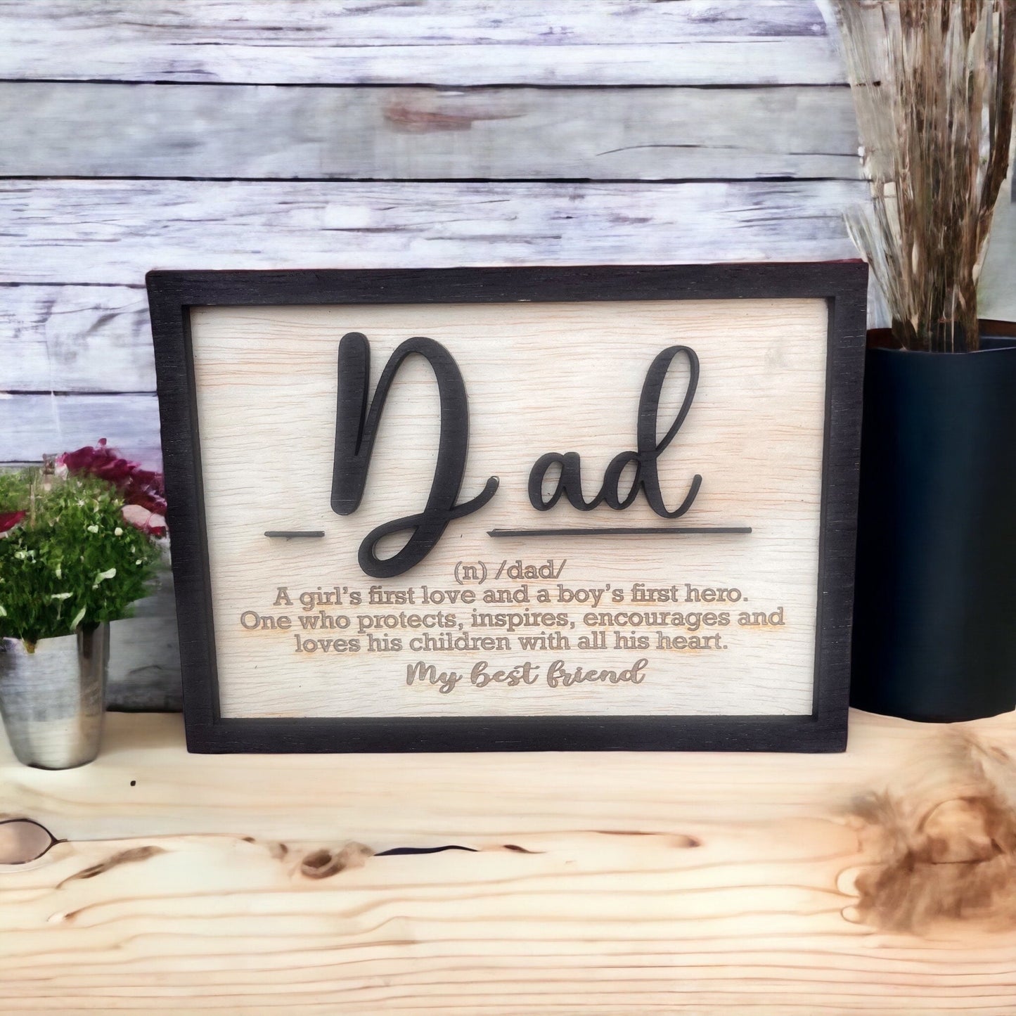 Dad Noun Digital Design Glowforge Ready