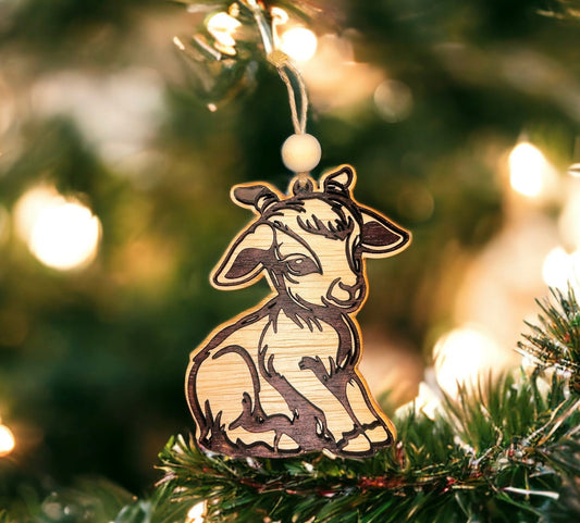 Baby Goat Digital Design Glowforge Ready SVG