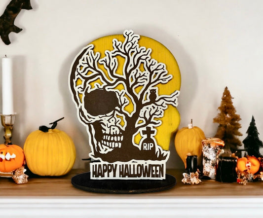 Halloween Decor Sign