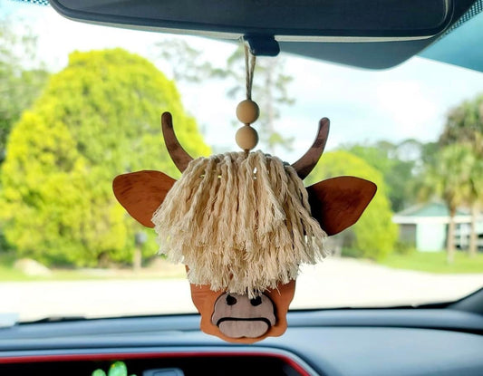 Highland Cow Ornament Digital download, glowforge friendly, Instant download, SVG