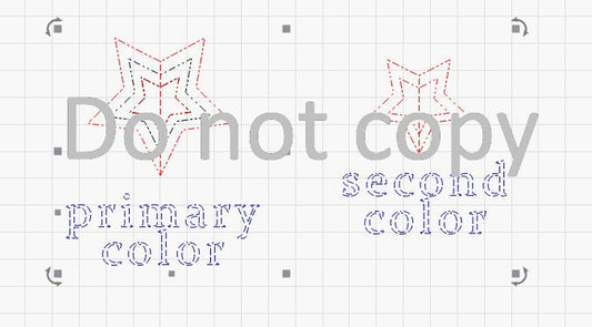 Half star Earring Digital Design-laser cutter, glowforge, xtool