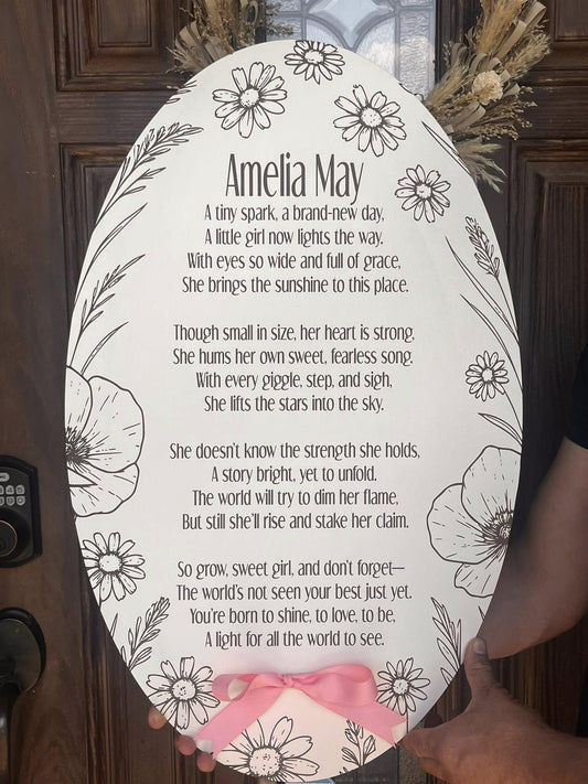 Baby Girl Digital Download, Laser Design, Glowforge, Cricut, Infant, Newborn